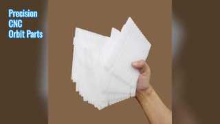 सटीक सीएनसी मशीनिंग ऑर्बिट प्लास्टिक पार्ट्स